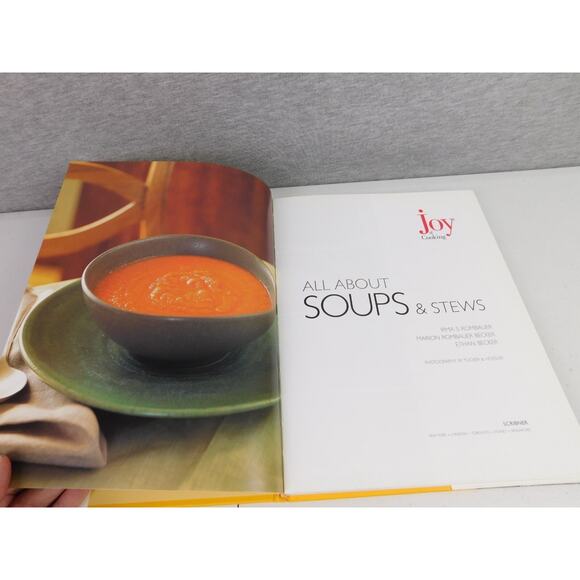 Joy Of Cooking All About Soups & Stews Cookbook Irma Rombauer 2000 - Picture 3 of 8